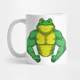 Toad as Bodybuilder with big Muscles Mug